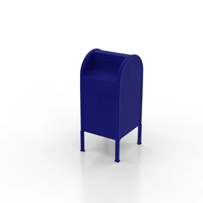 Mô hình thùng thư Scale Mail Box tỉ lệ 1:48 cho sa bàn