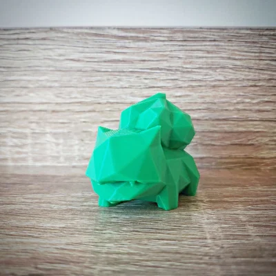 Mô hình Bulbasaur Low Poly - Đồ chơi Pokémon 3D đẹp mắt