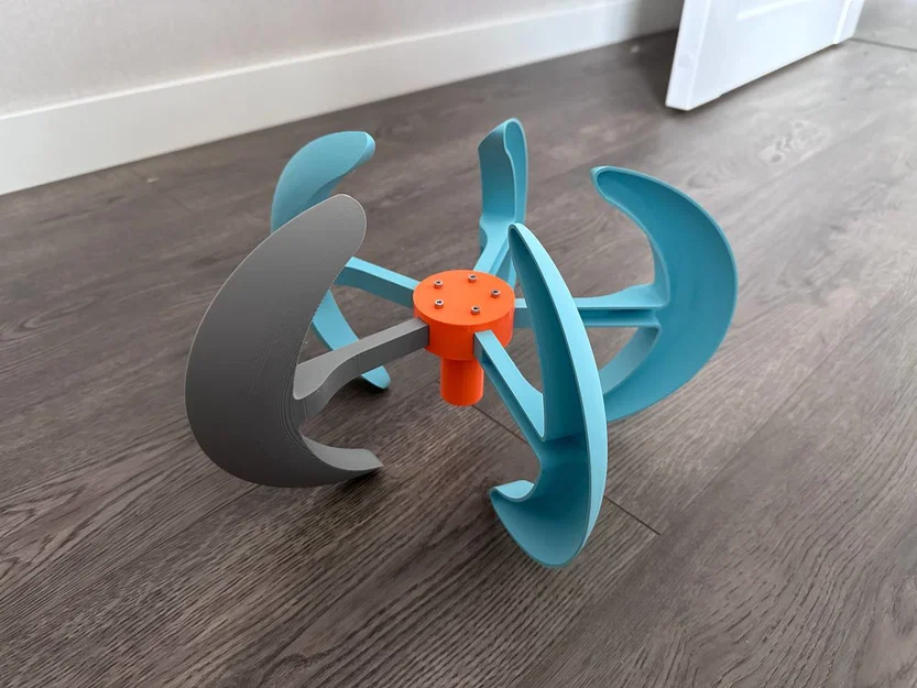 Chong chóng gió trang trí sân vườn (Garden wind spinner) - Image 3