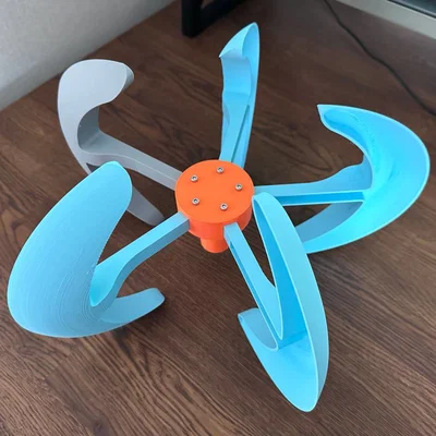 Chong chóng gió trang trí sân vườn (Garden wind spinner)