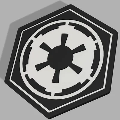 Miếng lót ly Star Wars hình lục giác in 3D cực chất