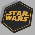 Miếng lót ly Star Wars hình lục giác in 3D cực chất - Thumbnail 3