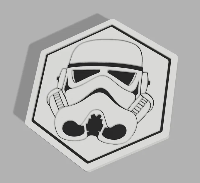 Miếng lót ly Star Wars hình lục giác in 3D cực chất - Image 4