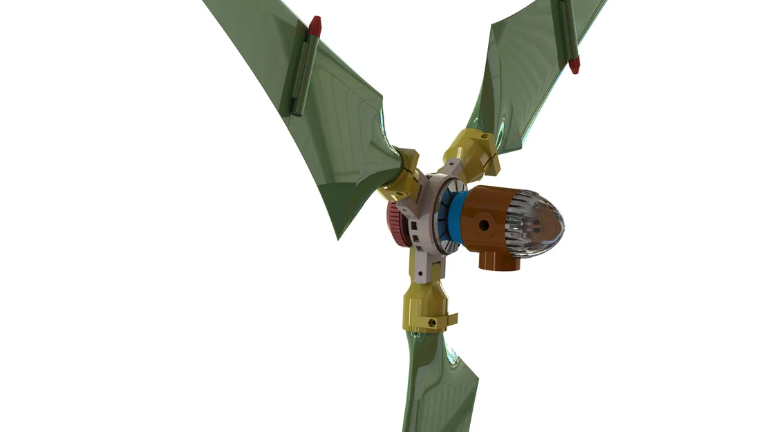 Tuabin Gió Di Động Với Cánh Gập (Portable Wind Turbine with Foldable Blades) - Image 1
