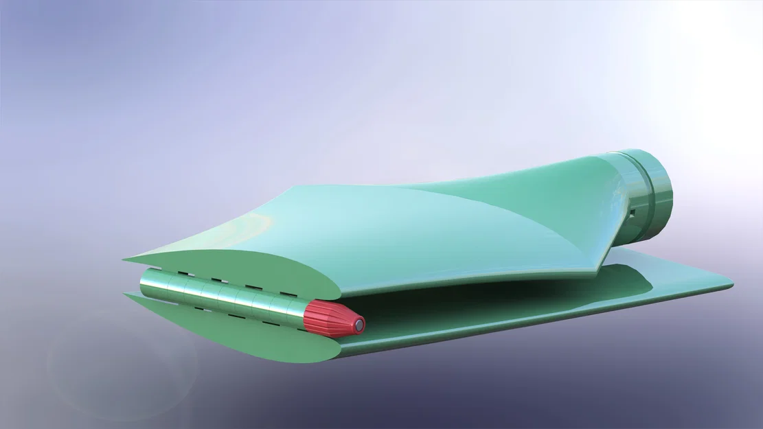 Tuabin Gió Di Động Với Cánh Gập (Portable Wind Turbine with Foldable Blades) - Image 8