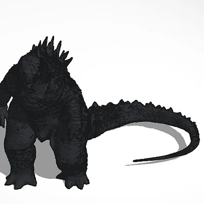 Mô hình Godzilla 3D chi tiết - File in STL cực chất