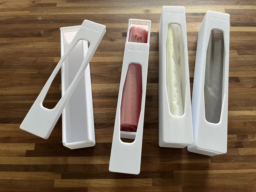 Hộp đựng túi zip IKEA ISTAD hệ Gridfinity tiện lợi cho bếp - Image 1