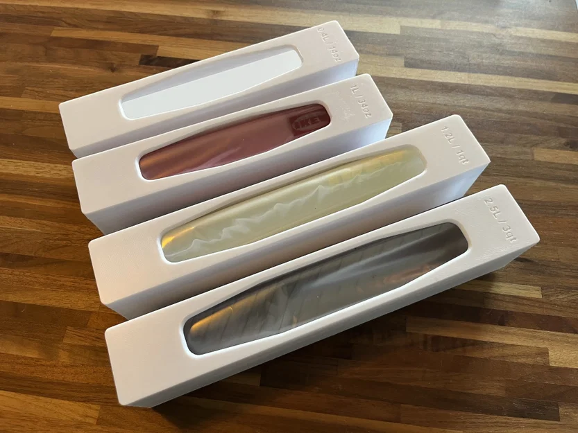 Hộp đựng túi zip IKEA ISTAD hệ Gridfinity tiện lợi cho bếp - Image 3