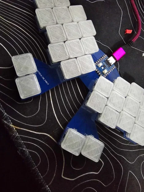 Keycap 1u Basic cho bàn phím cơ Choc V1 V2 (In 3D dễ dàng) - Image 1
