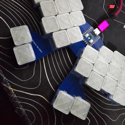 Keycap 1u Basic cho bàn phím cơ Choc V1 V2 (In 3D dễ dàng)