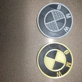Mô hình logo BMW in 3D - Phụ kiện trang trí đẳng cấp cho người mê xe - Thumbnail 3