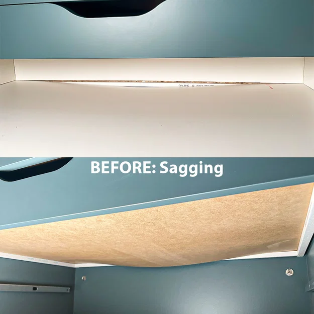 Nêm chêm ngăn kéo Ikea Alex | Chống xệ (Fix Sagging) - Image 2