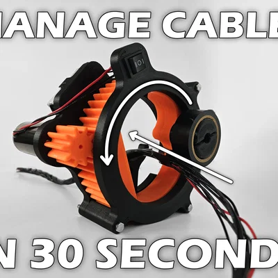 Bộ cuốn dây bán tự động (Semi-automatic cable wrapper)