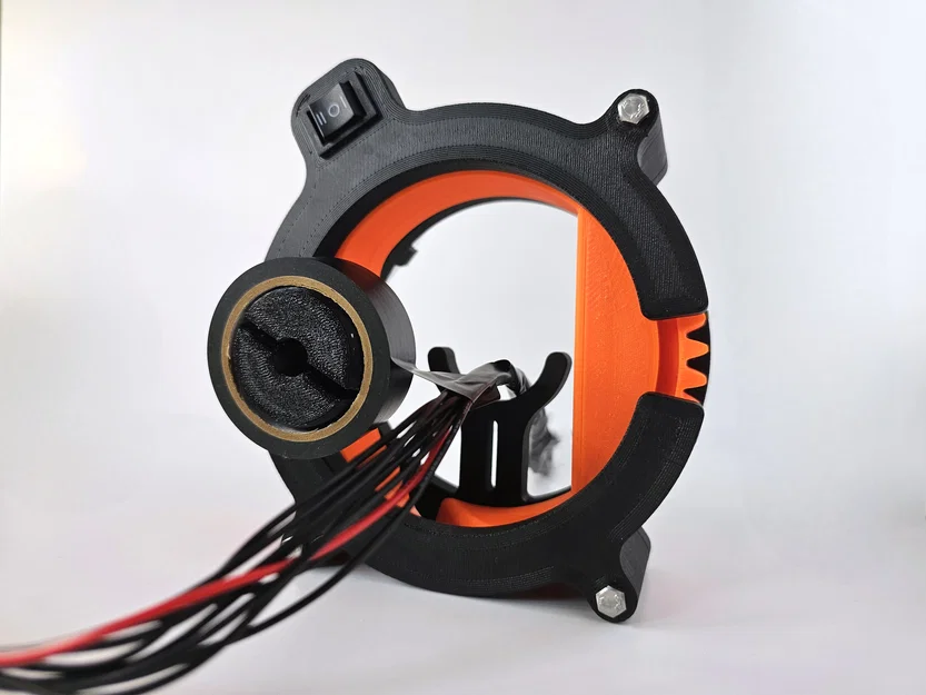 Bộ cuốn dây bán tự động (Semi-automatic cable wrapper) - Image 2