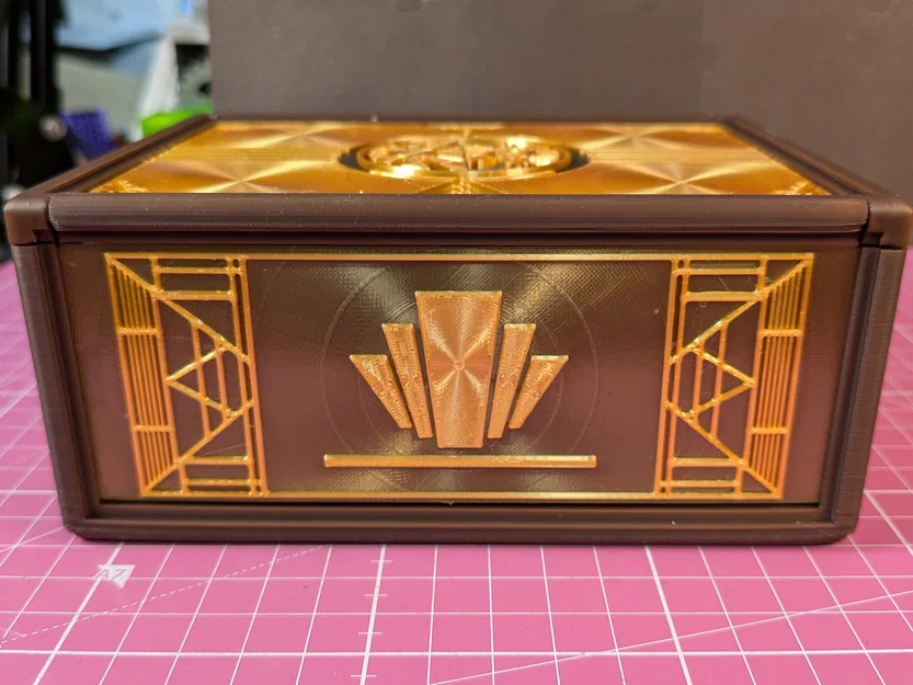 Hộp Khóa Phong Cách Art Deco (Art Deco Styled Box) - Image 4