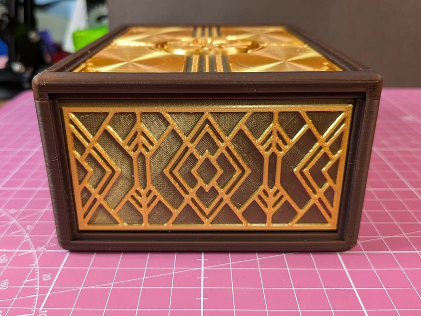 Hộp Khóa Phong Cách Art Deco (Art Deco Styled Box) - Image 6