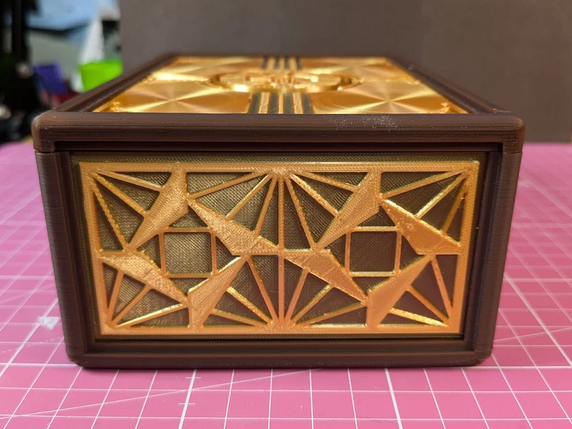 Hộp Khóa Phong Cách Art Deco (Art Deco Styled Box) - Image 7