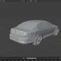 Low Poly Volkswagen Passat B8 Sedan 2019 - Thumbnail 2