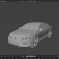 Low Poly Volkswagen Passat B8 Sedan 2019 - Thumbnail 3