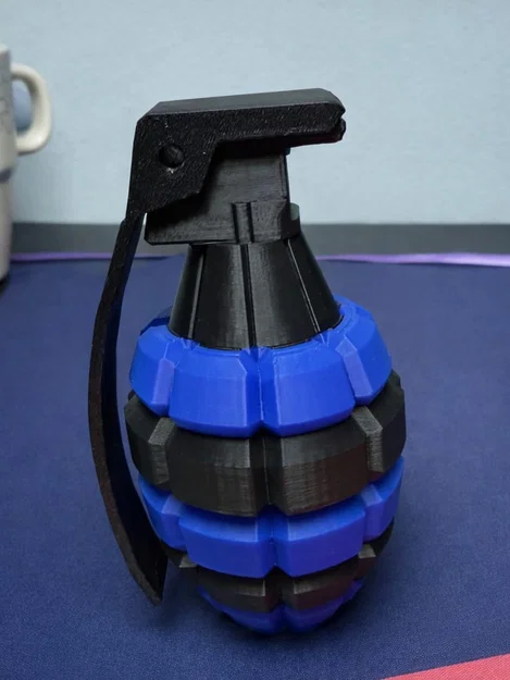 Đạo Cụ Frag Grenade Prop (Lựu Đạn Mảnh) để Cosplay/Trang Trí - Image 1