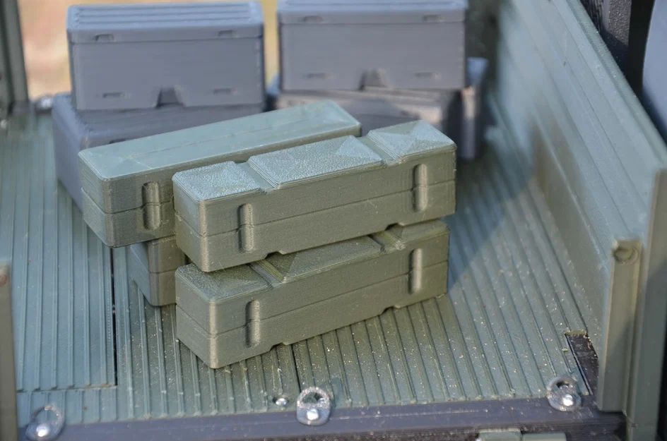 Thùng gỗ (Box Crate) tỉ lệ 1/10 - Image 2