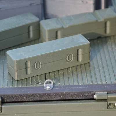 Thùng gỗ (Box Crate) tỉ lệ 1/10