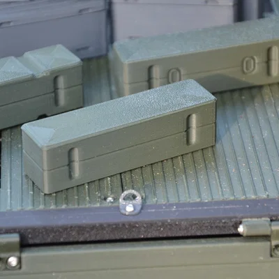 Thùng gỗ (Box Crate) tỉ lệ 1/10