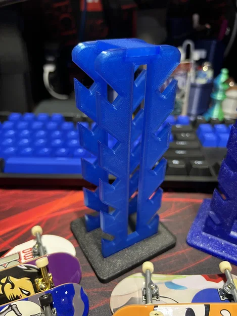 Tommy's Tech Shop - Kệ 10 Fingerboard | Tech Deck Stand | Dễ In - Image 2