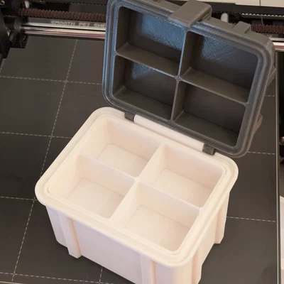 Hộp Lưu Trữ Bền Bỉ Nhiều Ngăn (Multi Compartment Rugged Storage Box)