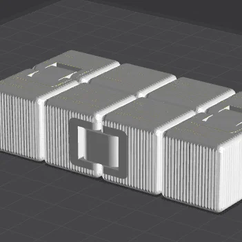 Đồ chơi giải tỏa căng thẳng Textured Infinity Cube 3D