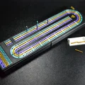Bàn Cribbage Đa Màu (Cribbage Board in Color) - Thumbnail 2