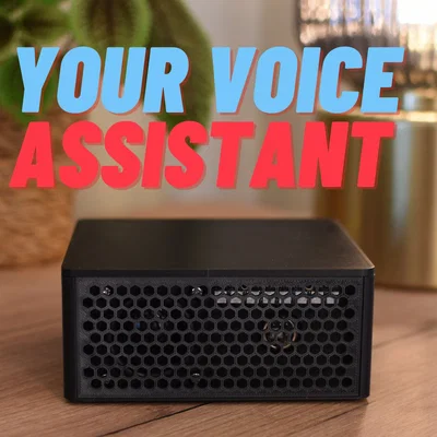 Vỏ hộp loa trợ lý ảo ESP32-S3 ESPHome - Dự án smarthome DIY