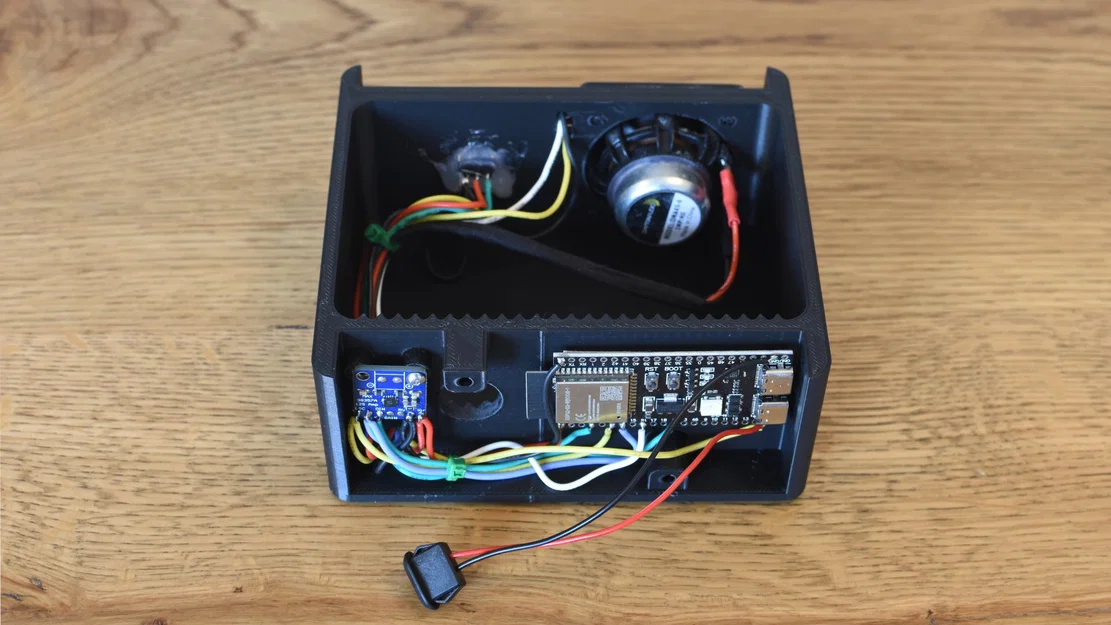 Vỏ hộp loa trợ lý ảo ESP32-S3 ESPHome - Dự án smarthome DIY - Image 4