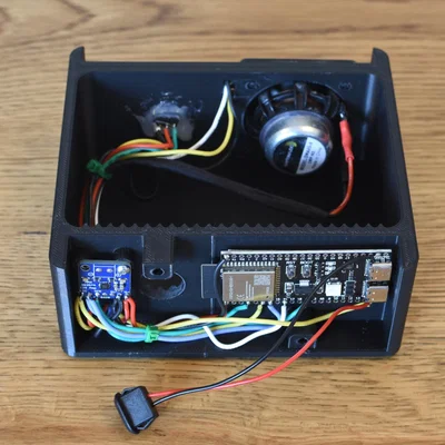 Vỏ hộp loa trợ lý ảo ESP32-S3 ESPHome - Dự án smarthome DIY