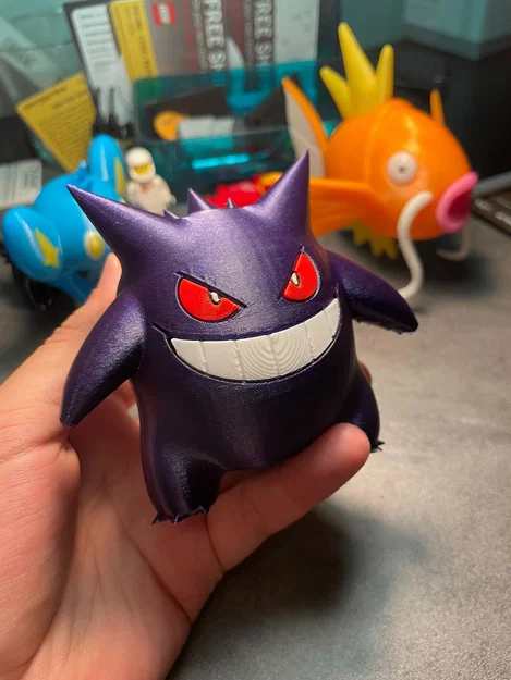 Gengar chất lượng cao (không watermark) với tuỳ chọn màu MMU - Image 1