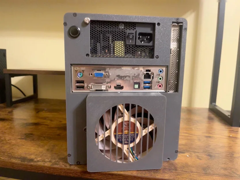 NasHole: Case NAS/PC ITX SFF 6-bay in 3D - Image 2