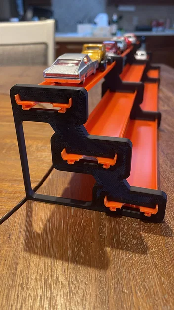 Giá đỡ trưng bày Hotwheels tracks kiểu khán đài 3 tầng (brackets) - Image 1