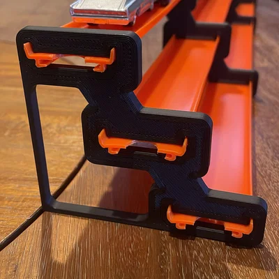 Giá đỡ trưng bày Hotwheels tracks kiểu khán đài 3 tầng (brackets)