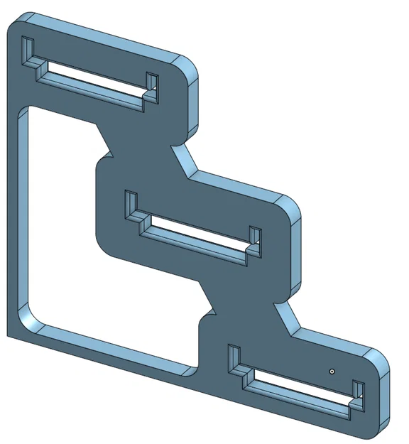 Giá đỡ trưng bày Hotwheels tracks kiểu khán đài 3 tầng (brackets) - Image 4