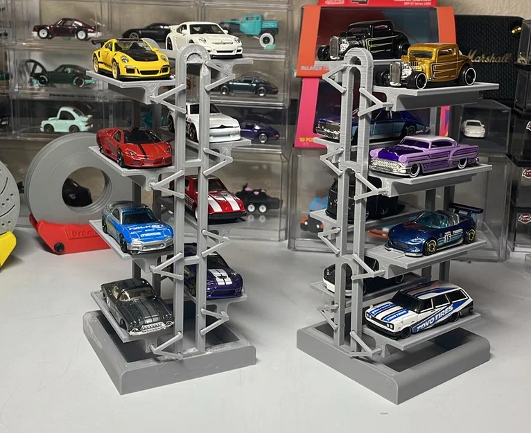 Kệ trưng bày xe diecast kiểu thang máy (Elevator diecast car display) - Image 3