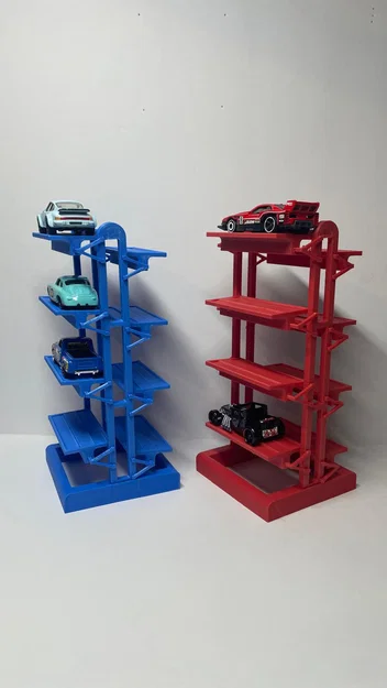 Kệ trưng bày xe diecast kiểu thang máy (Elevator diecast car display) - Image 5