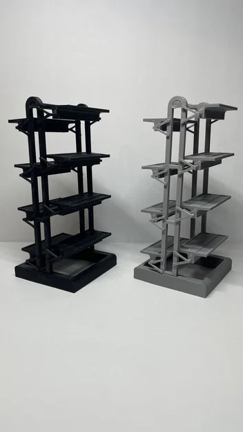Kệ trưng bày xe diecast kiểu thang máy (Elevator diecast car display) - Image 6