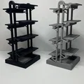 Kệ trưng bày xe diecast kiểu thang máy (Elevator diecast car display) - Thumbnail 6