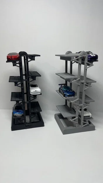 Kệ trưng bày xe diecast kiểu thang máy (Elevator diecast car display) - Image 7