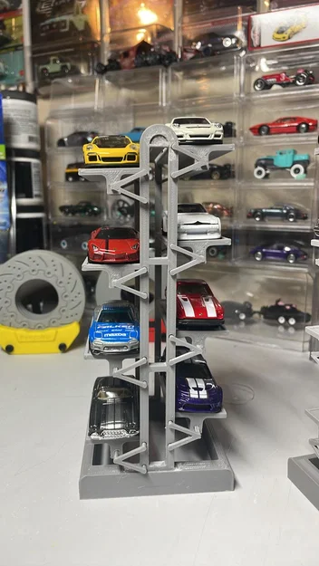 Kệ trưng bày xe diecast kiểu thang máy (Elevator diecast car display) - Image 8