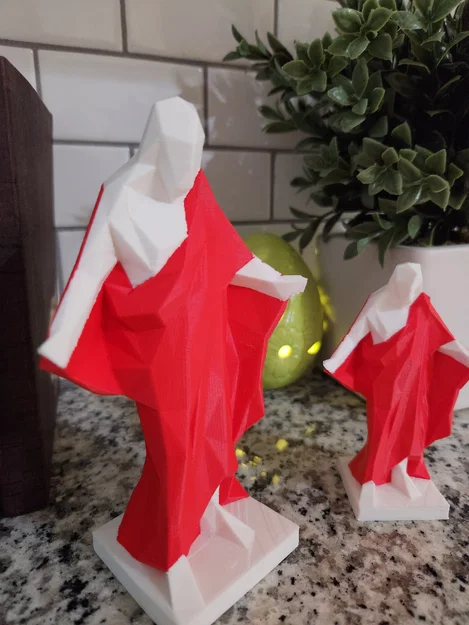 Modern Low-Poly Christus – Tượng Christus low-poly hiện đại in 3D - Image 2