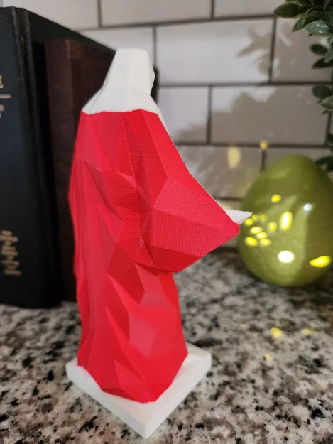 Modern Low-Poly Christus – Tượng Christus low-poly hiện đại in 3D - Image 6