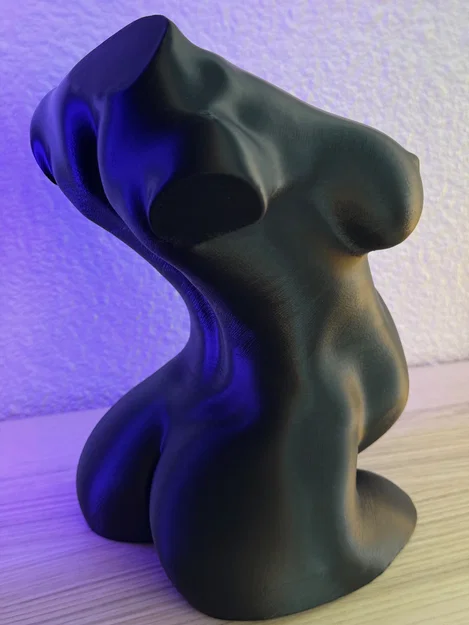 Mô hình trang trí cơ thể phụ nữ mang thai 3D (Vase mode) - Image 4