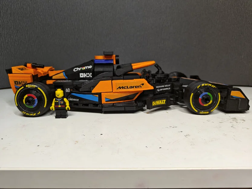 McLaren F1 Lego Speed Car – Mô hình in 3D (Replica set 76919) - Image 3