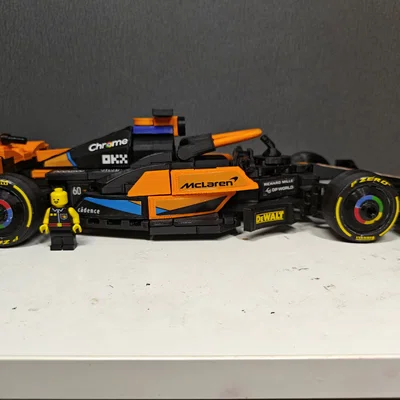 McLaren F1 Lego Speed Car – Mô hình in 3D (Replica set 76919)